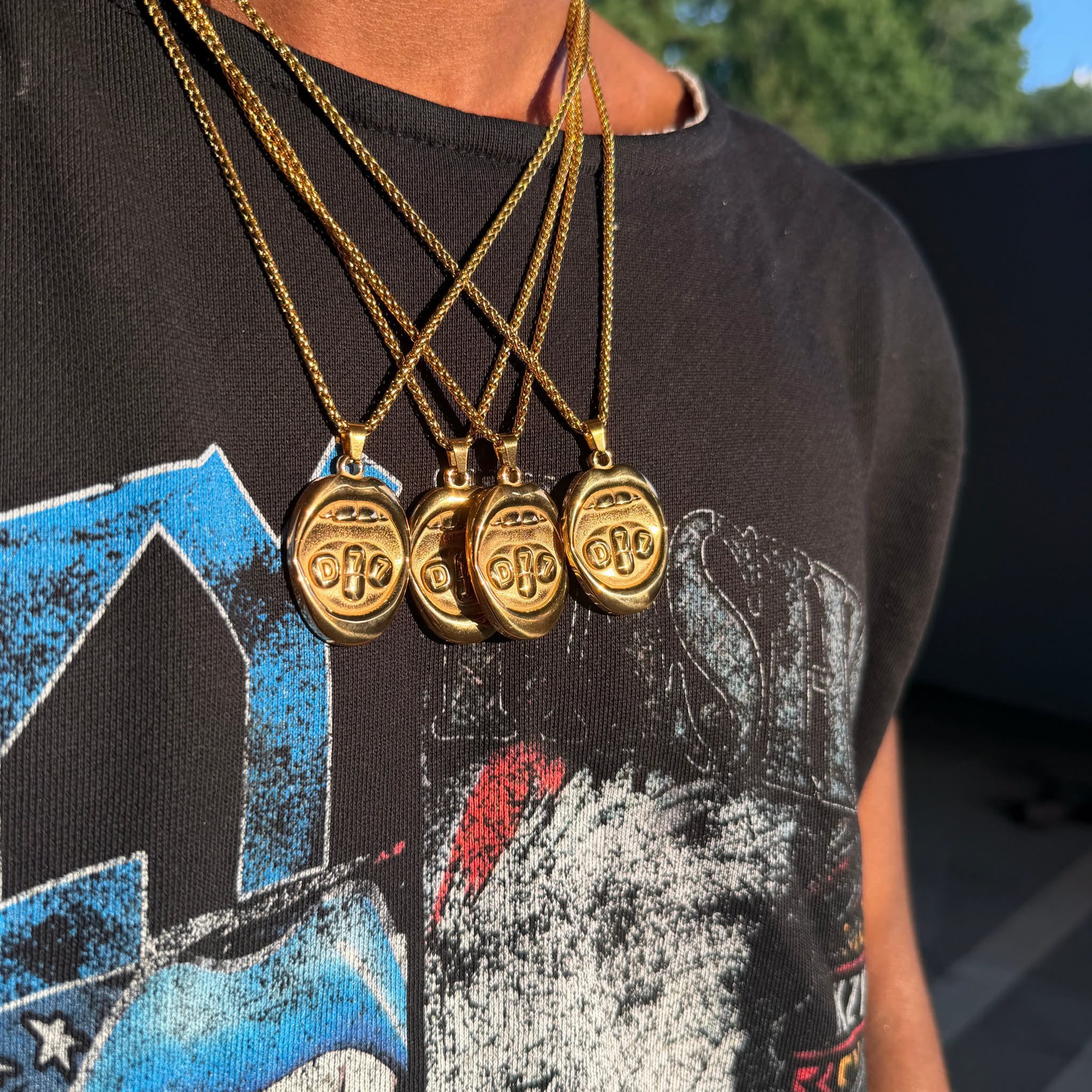 “77 Addict”Chain Vol.1 Gold