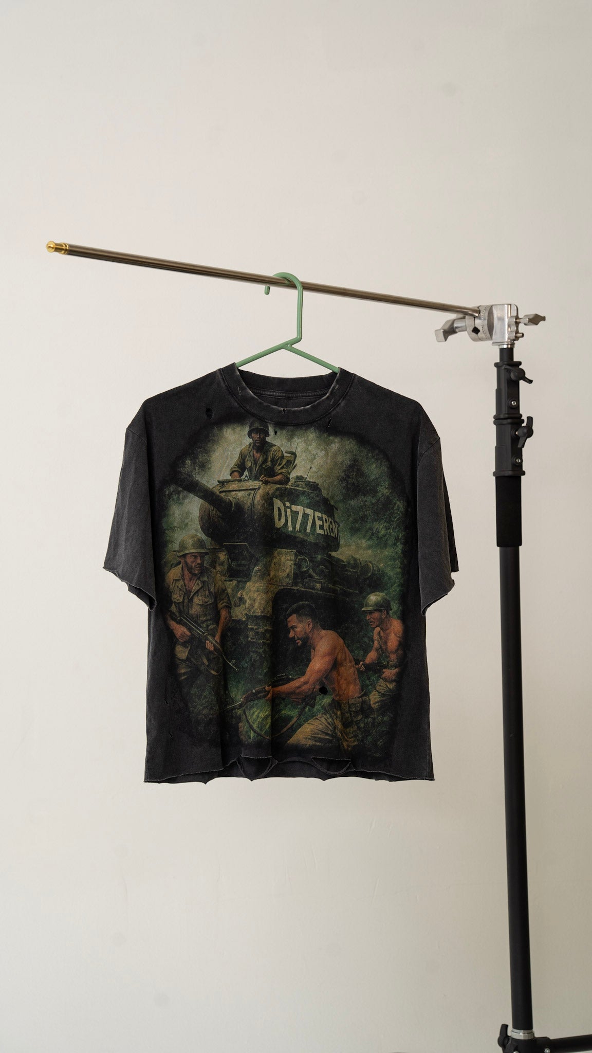 "Di77erent Lives Same Fight" Vintage Tee