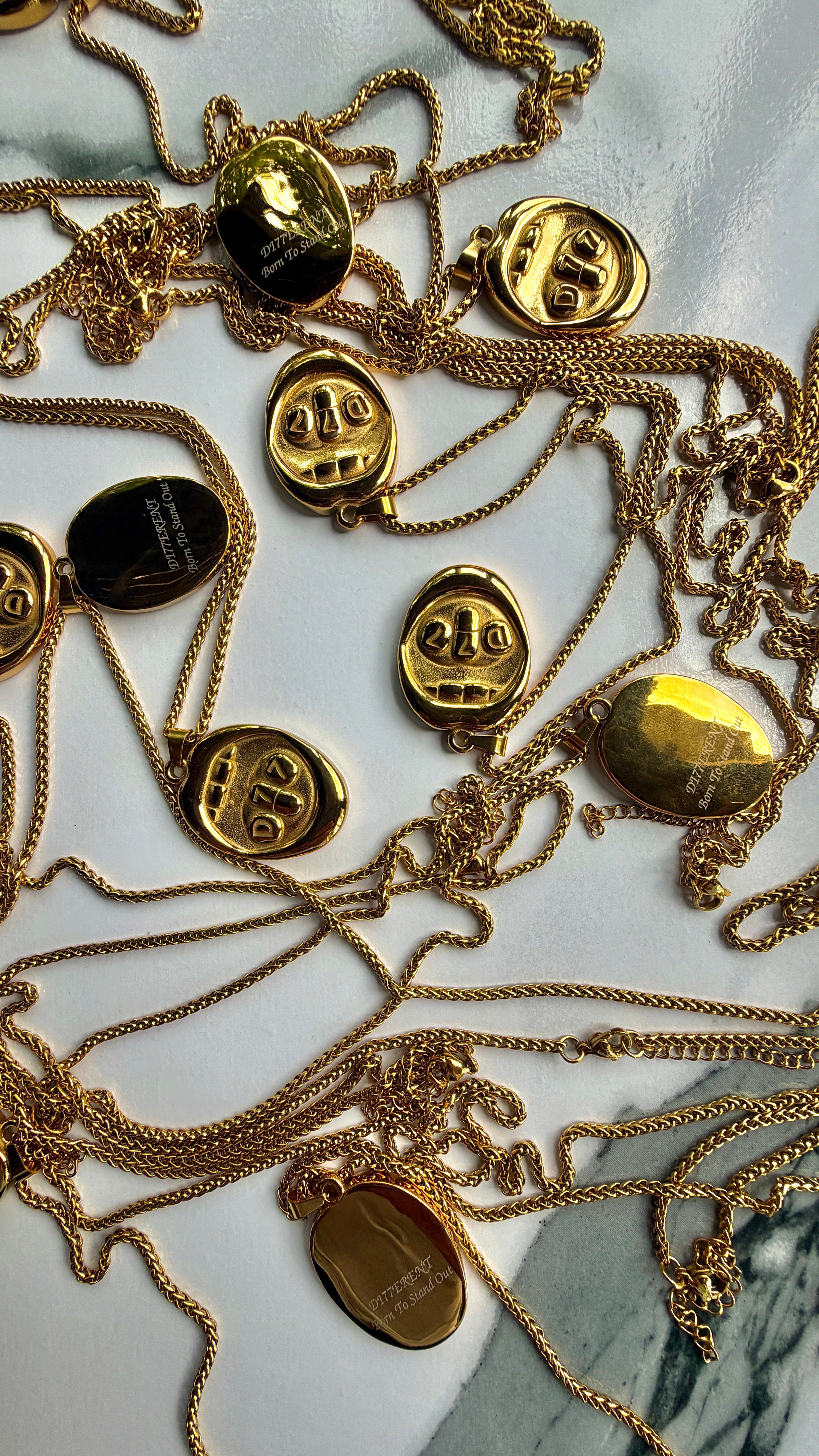 “77 Addict”Chain Vol.1 Gold